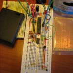 Breadboarded Light and Temp Logger